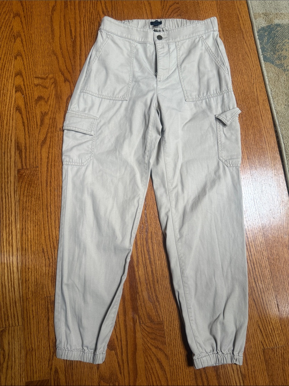 J. Crew Light Tan Cargo Jogger Pants